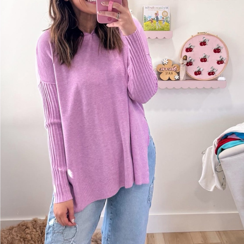 Zenana Lavender Women's sweater